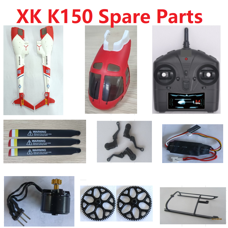 Rc Helicopter Blade - Wltoys XK K150 RC Helicopter Spare