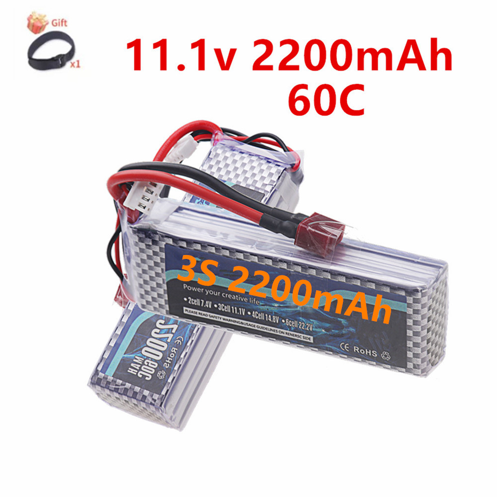 Rc Helicopter Battery - 3S 11.1V Lipo Battery Deans T