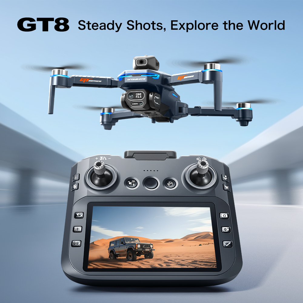 Rc Helicopter Case - GT8 Obstacle Avoidance Aerial Drone –