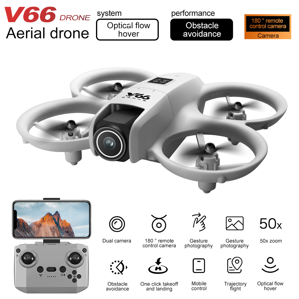 New V66 Mini Drone HD Camera 4 - Rc Helicopter Mini recensione e prezzo