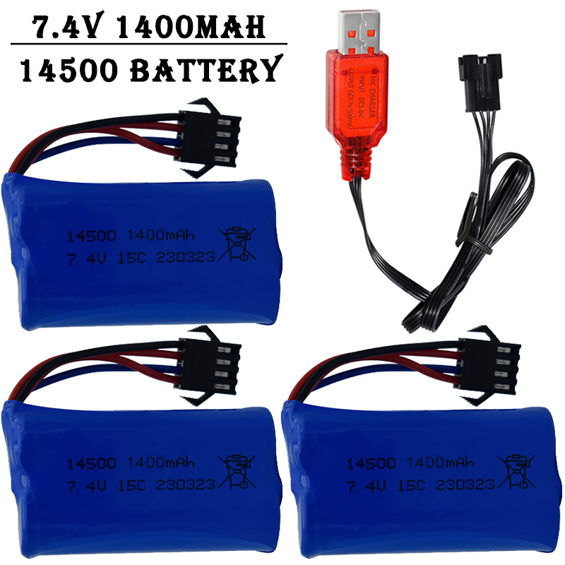 7.4V 1400mAh 14500 lithium-ion - Rc Helicopter Battery recensione e prezzo