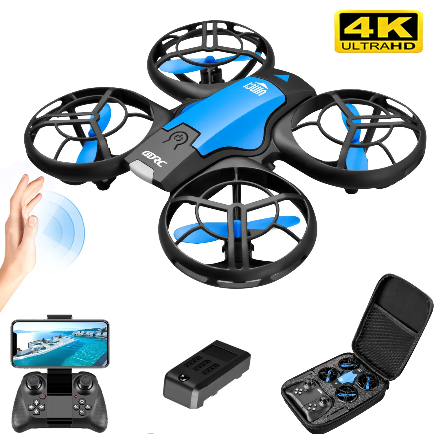 V8 New Mini Drone 4K Professio - Rc Helicopter Mini recensione e prezzo