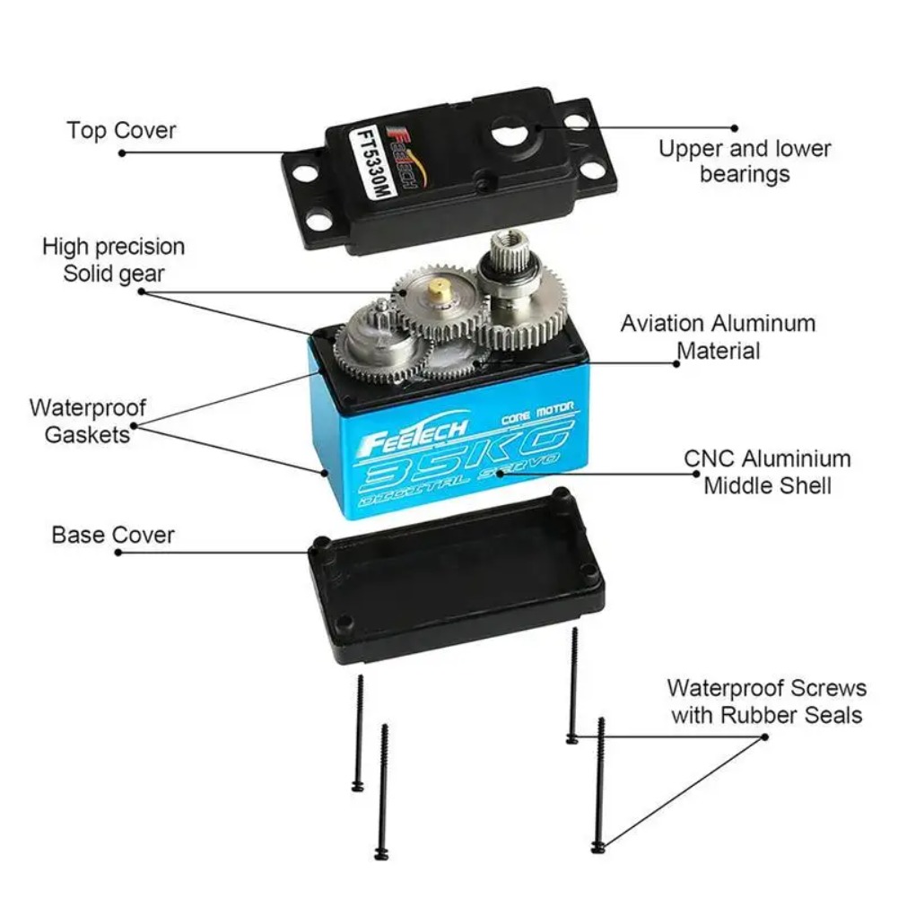 FEETECH FT5330M 35KG Digital S - Rc Helicopter Servo recensione e prezzo