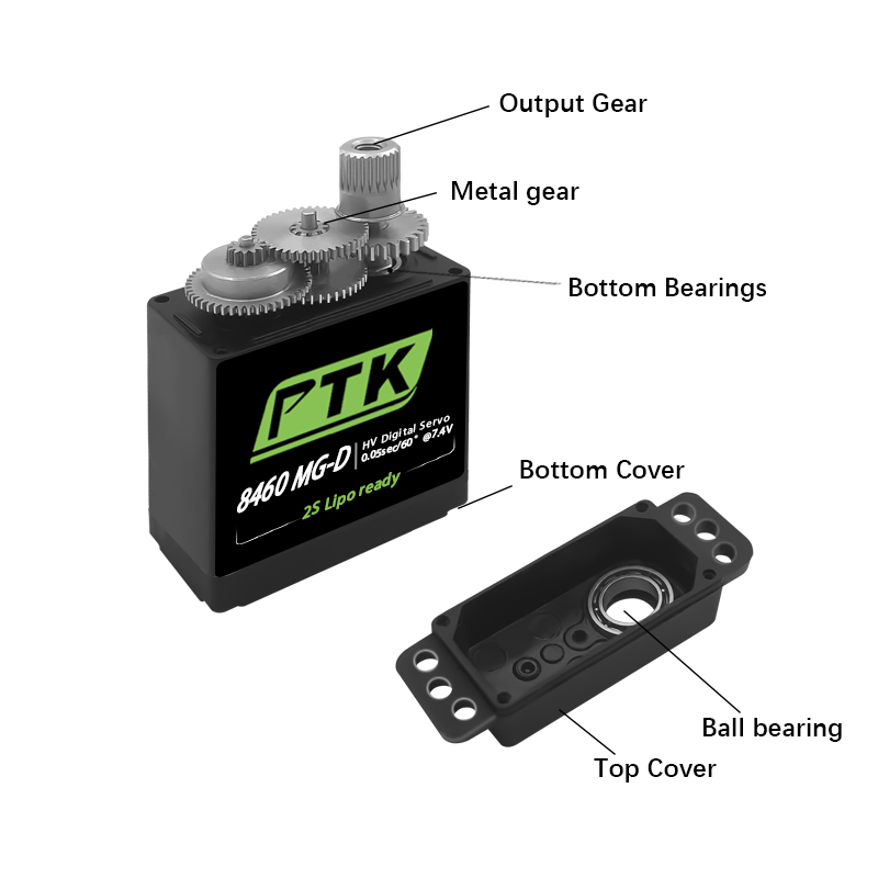 PTK 8460 MG-D9gDigital servo M - Rc Helicopter Electric recensione e prezzo