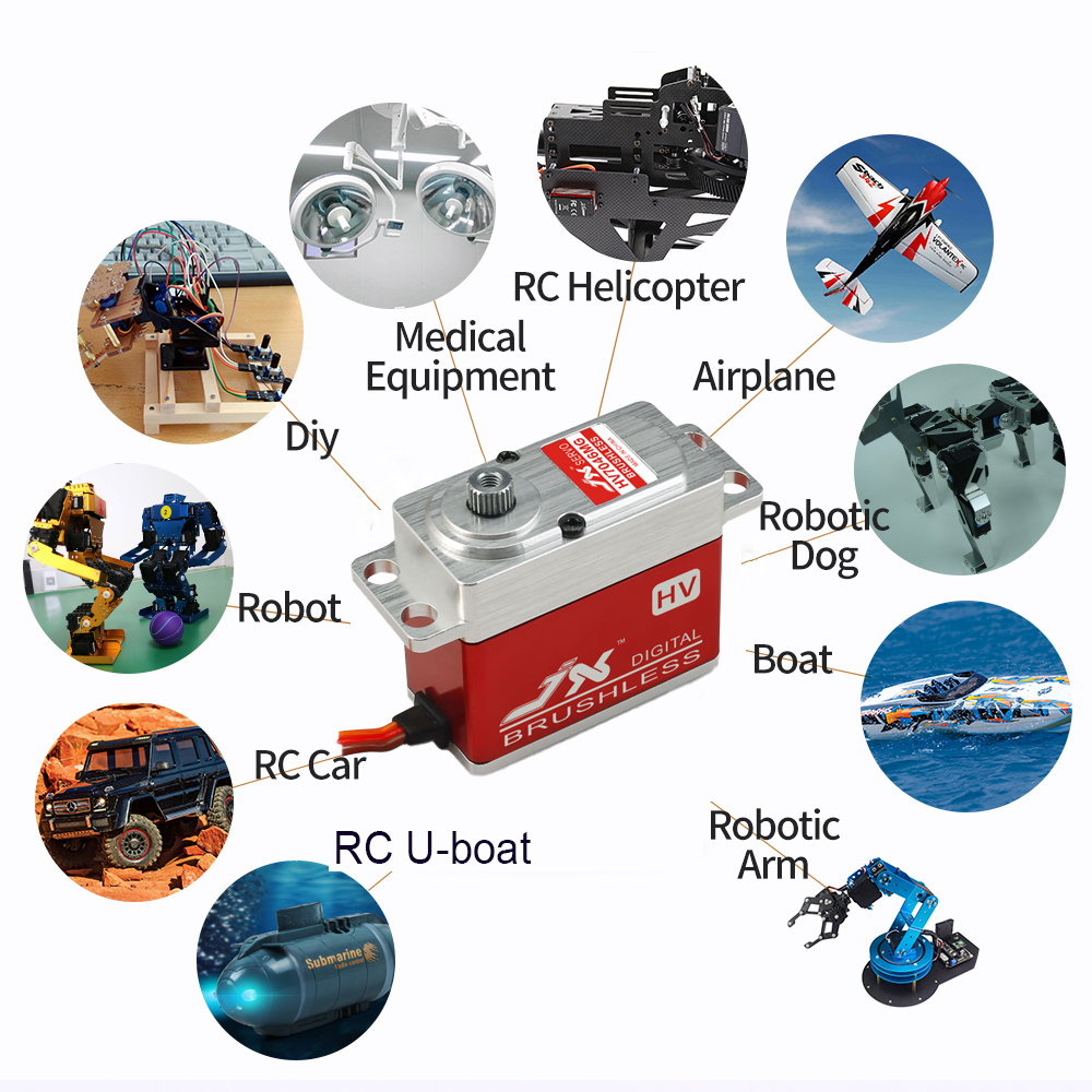 JX Servo BLS-HV7032/7046MG Bru - Rc Helicopter Large recensione e prezzo