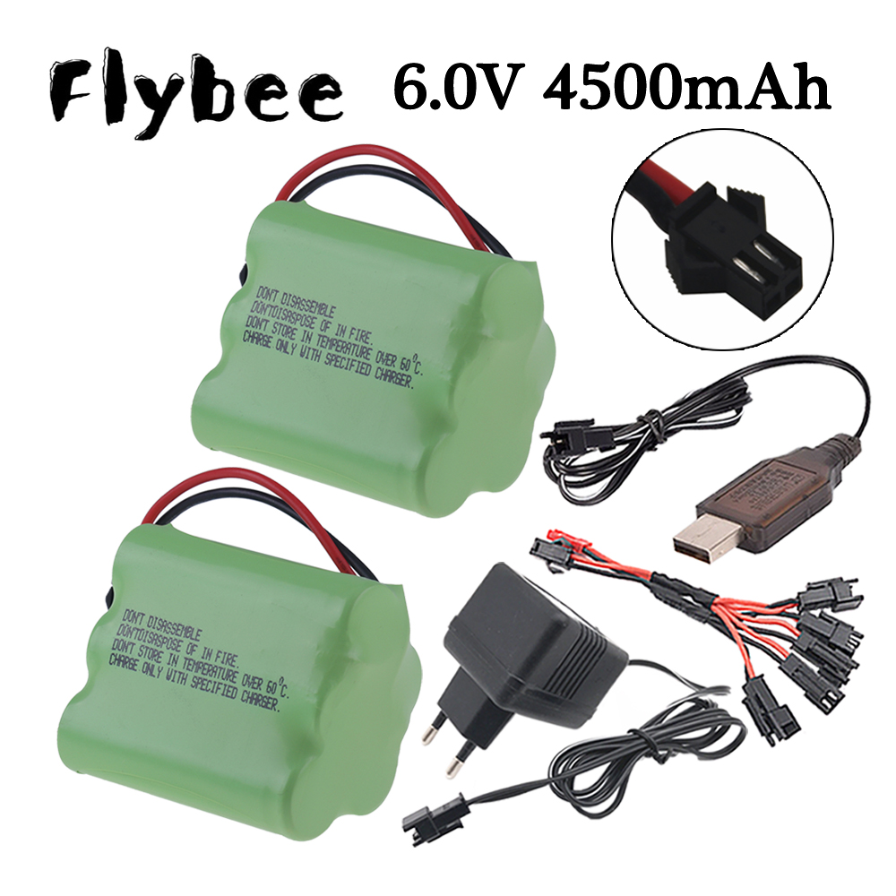 6v 4500mAh Ni-MH Battery SM Pl - Rc Helicopter Charger recensione e prezzo