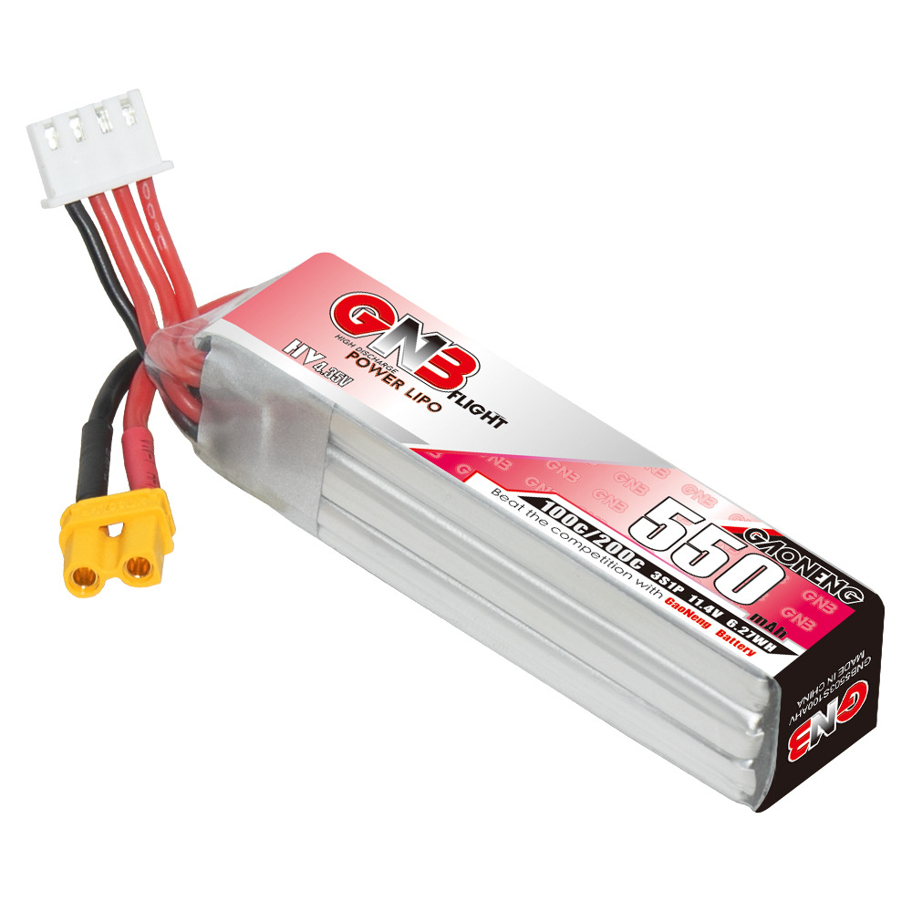 GNB HV 11.4V 550mAh 100C/200C  - Rc Helicopter Coaxial recensione e prezzo