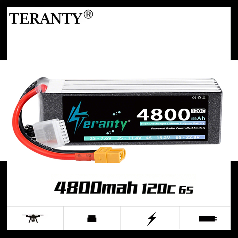 TERANTY 6S 4800mAh Lipo Batter - Rc Helicopter Battery recensione e prezzo