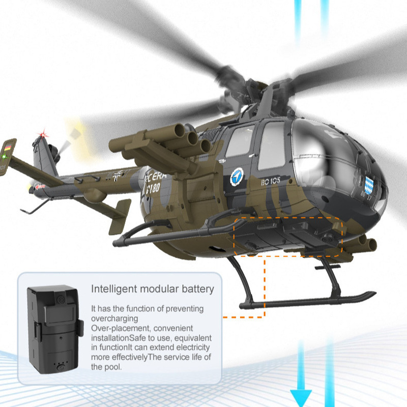 Rcera Rc Helicopter Bo105 C180 - Rc Helicopter Single Rotor recensione e prezzo