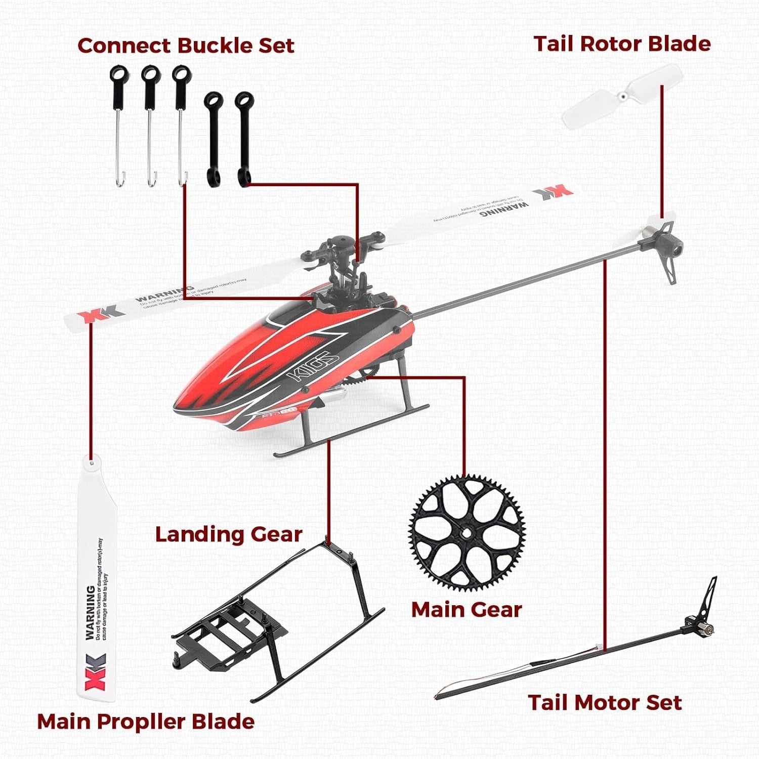 Spare Accessory Kit, Compatibl - Rc Helicopter Motor recensione e prezzo