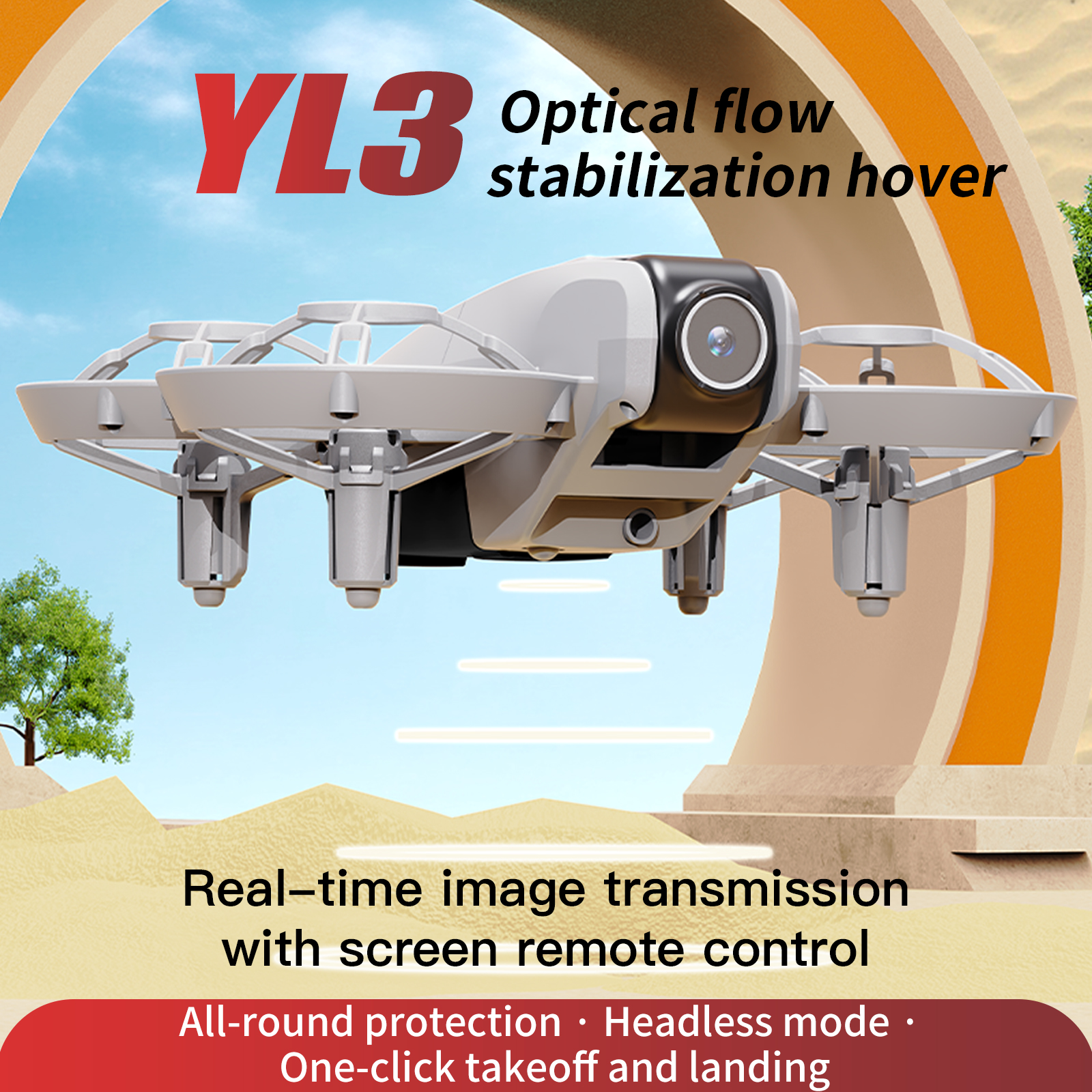 YL3 Remote-Controlled Drone wi - Rc Helicopter Case recensione e prezzo