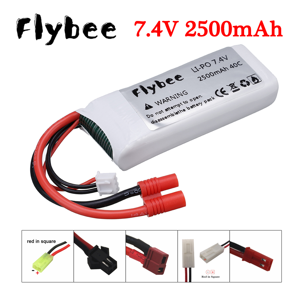 7.4v 2500mAh 25C Lipo battery  - Rc Helicopter Parts recensione e prezzo