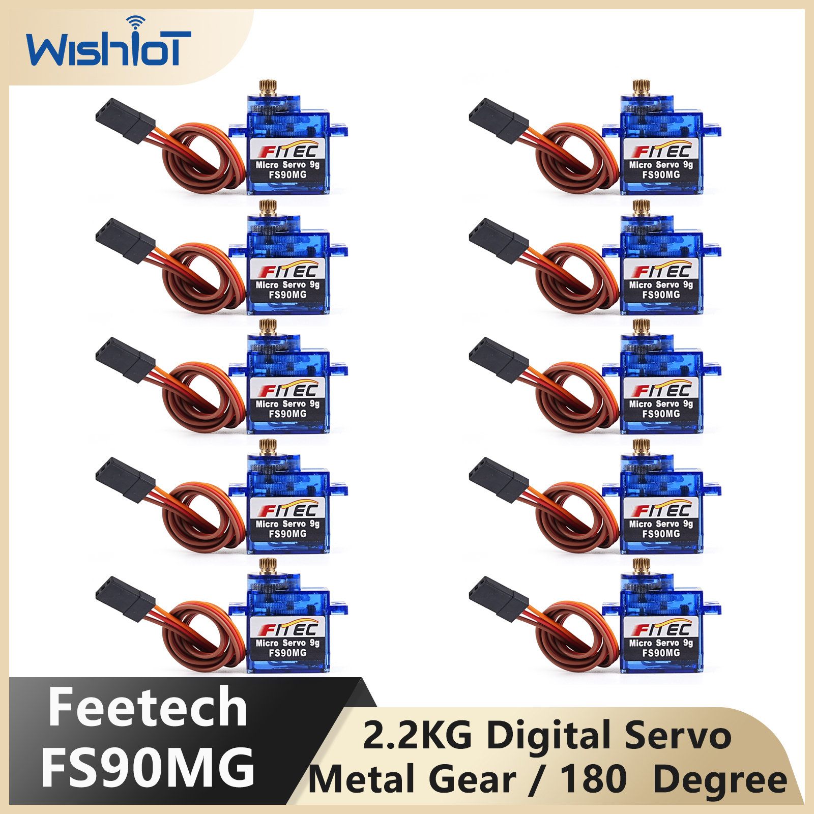 Feetech FS90MG 2.2KG 9g Digita - Rc Helicopter Servo recensione e prezzo