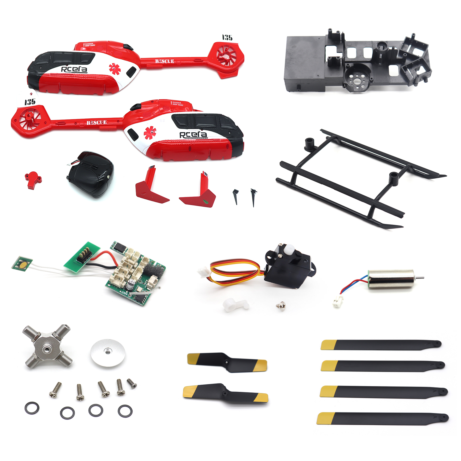 Original Parts for C159 EC-135 - Rc Helicopter Servo recensione e prezzo