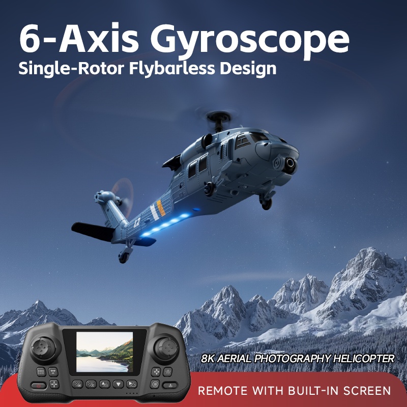 8K Flybarless Optical Flow Hov - Rc Helicopter Nitro recensione e prezzo