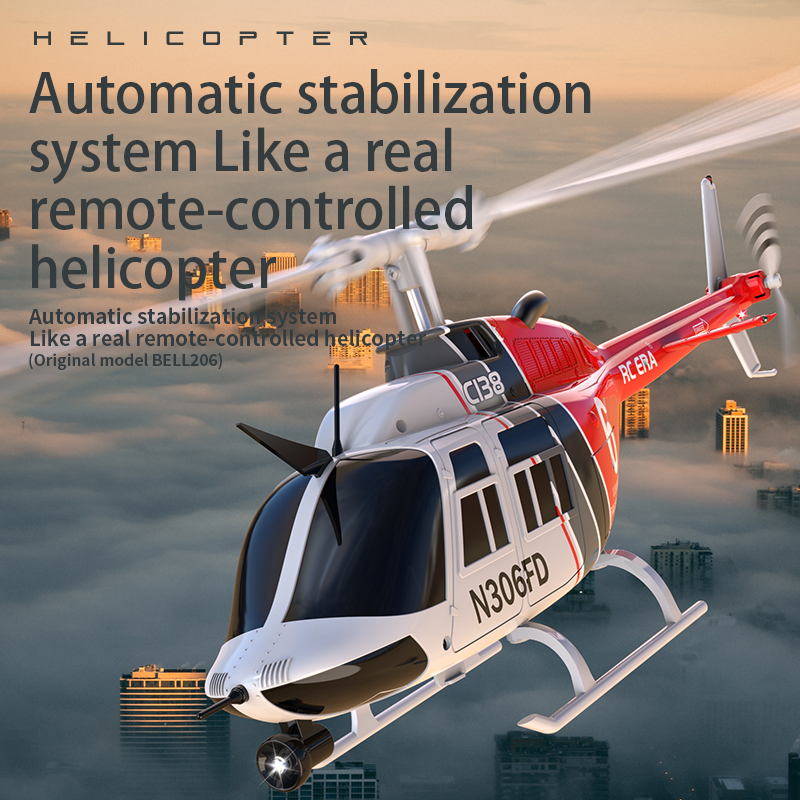 RC ERA C138 1:33 Bell 206 RC H - Rc Helicopter Gyro recensione e prezzo