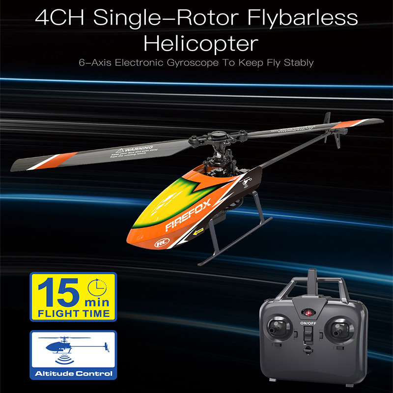 Single-Rotor Flybarless RC Hel - Rc Helicopter Single Rotor recensione e prezzo