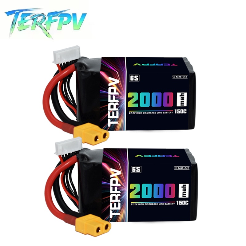 TERFPV 6S 22.2V 2000mAh 150C/3 - Rc Helicopter Battery recensione e prezzo