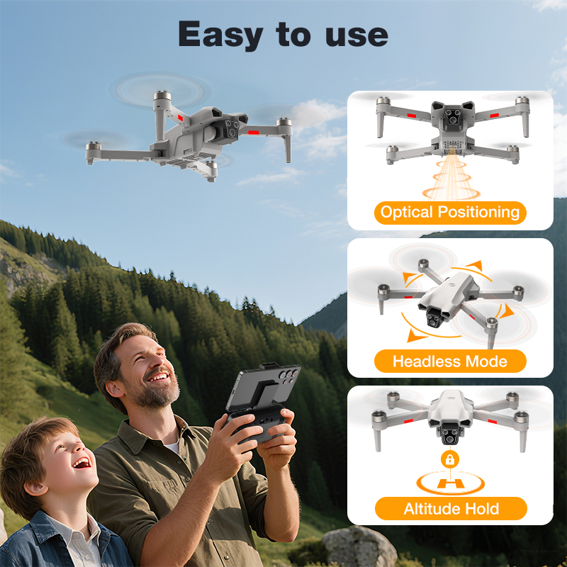 NEW Hot L017 Pro Drone Brushle - Rc Helicopter Case recensione e prezzo