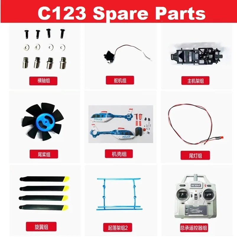 Spare Parts List For RC ERA C1 - Rc Helicopter Blade recensione e prezzo