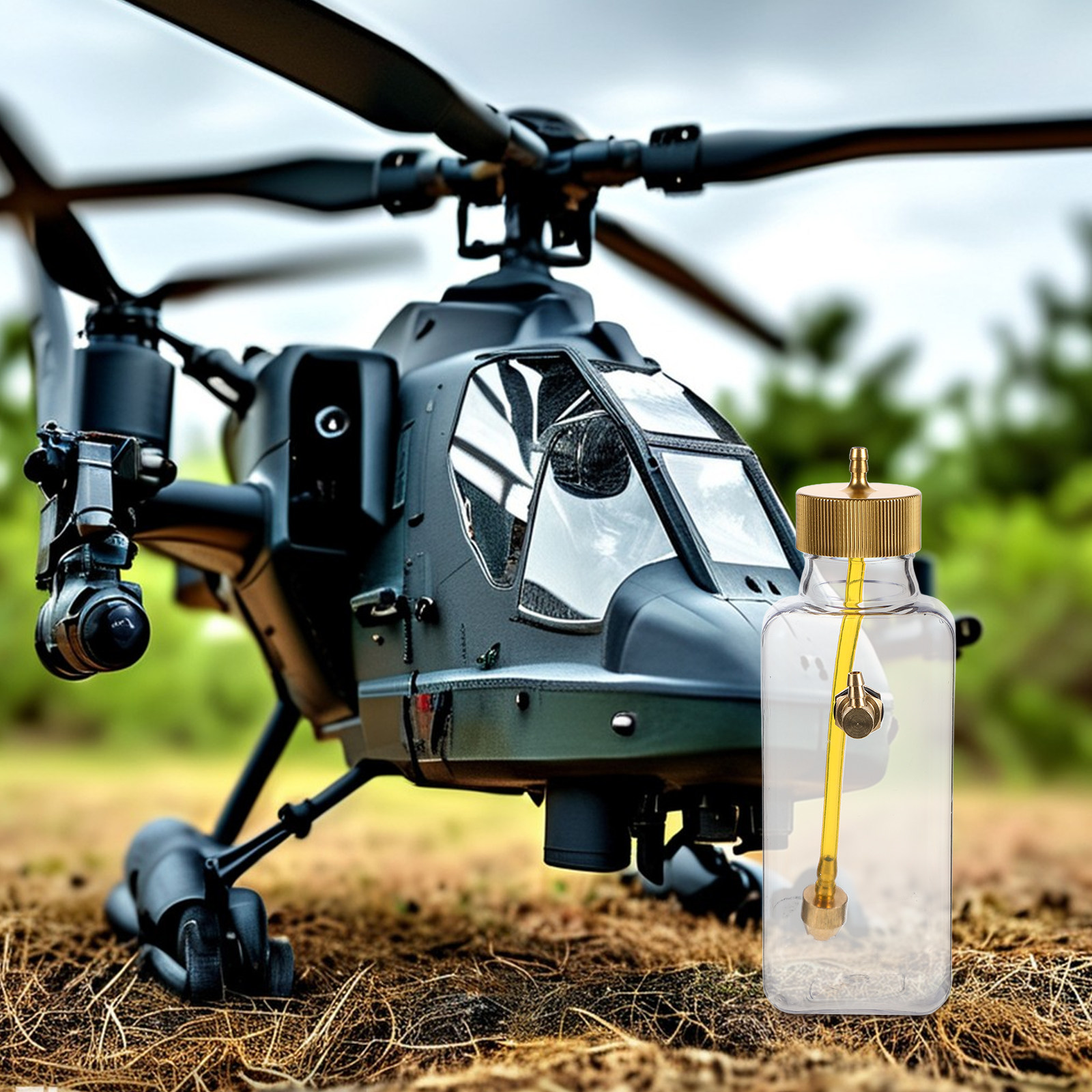1Set Clear Plastic Rc Gas Tank - Rc Helicopter Gas recensione e prezzo